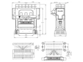 Crank Shaft Straight Side Press (550 ton), DDH-500T